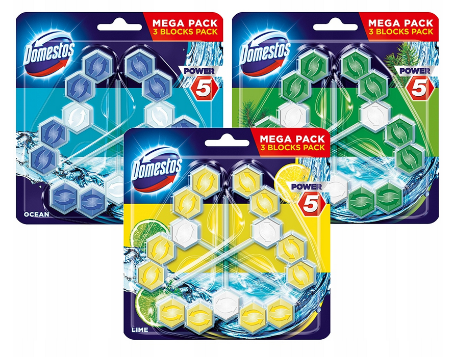 Domestos kosta do toalet